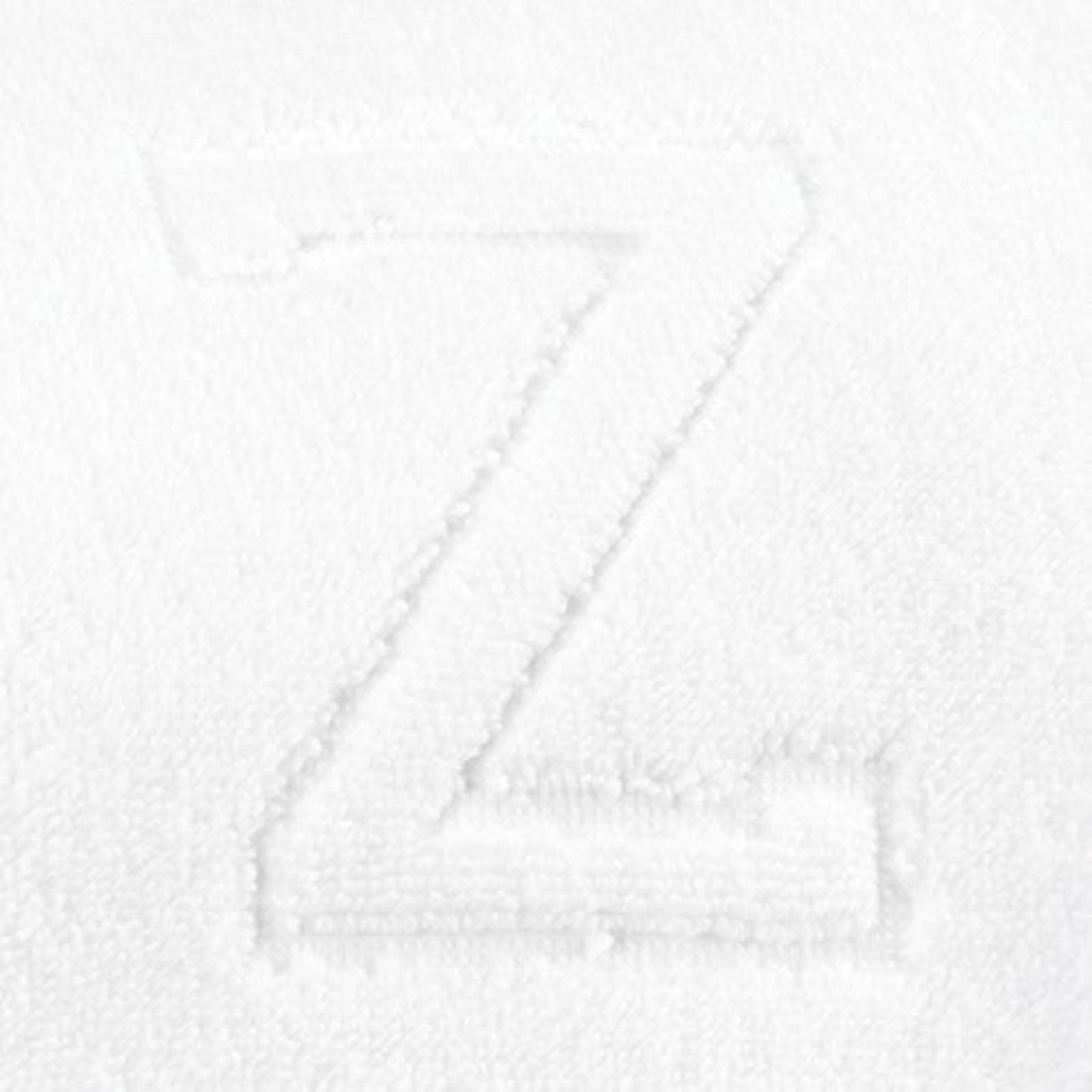 Closeup Image of Matouk Auberge Bath Towels Letter Z