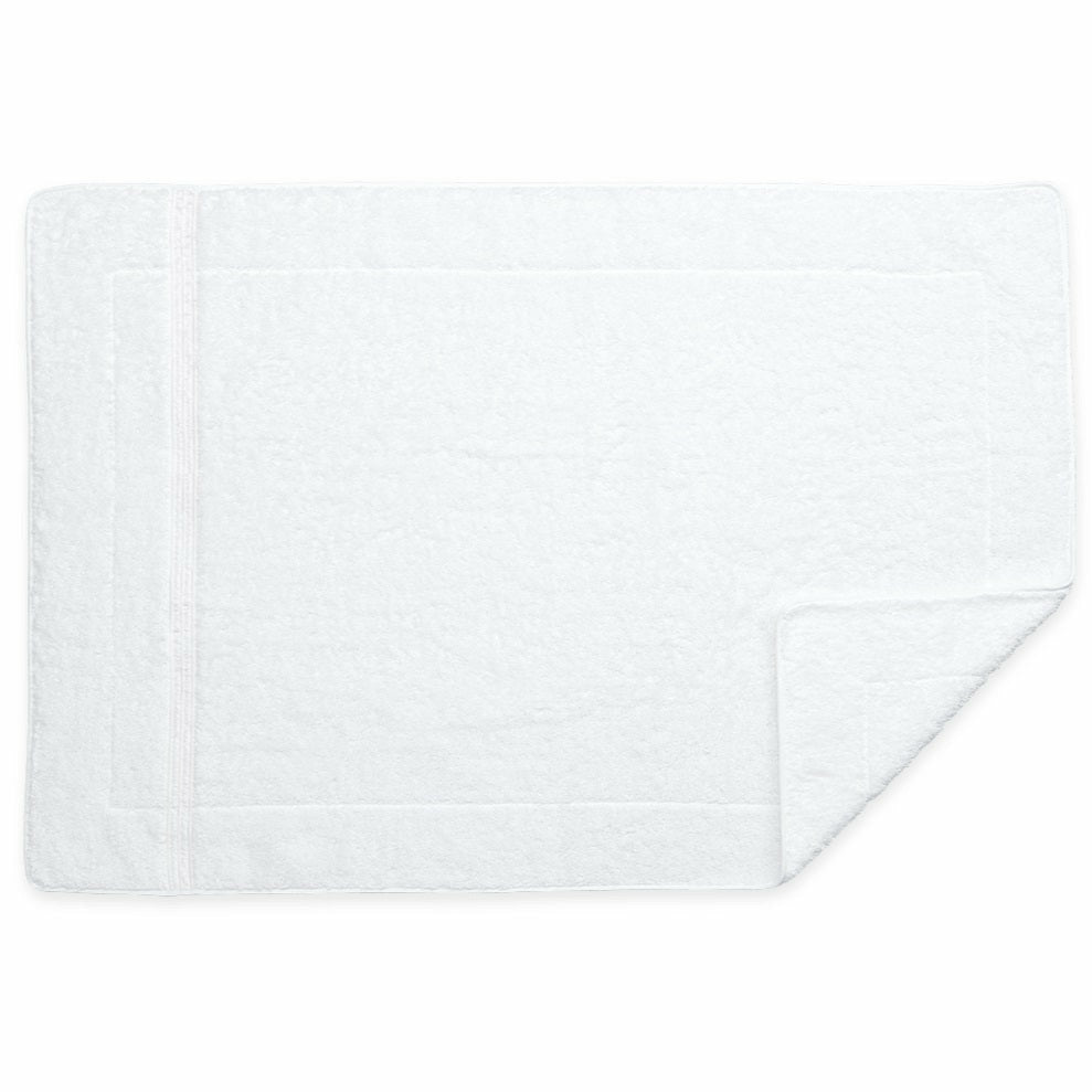 Matouk Bel Tempo Bath Towels Mat White Fine Linens