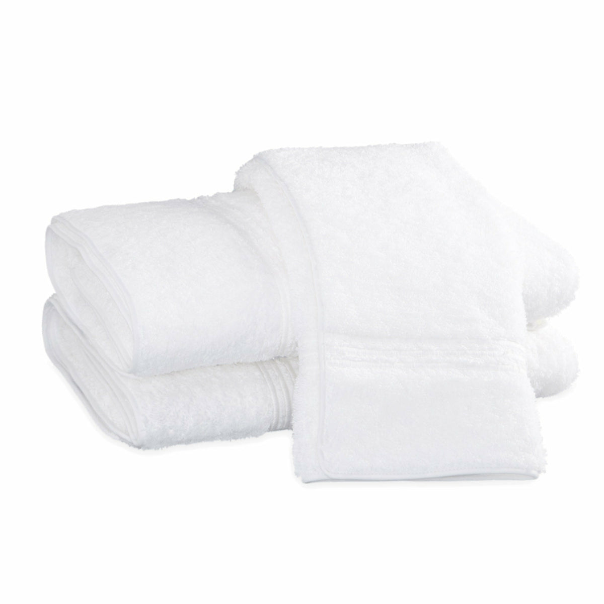 Matouk Bel Tempo Bath Towels White Fine Linens