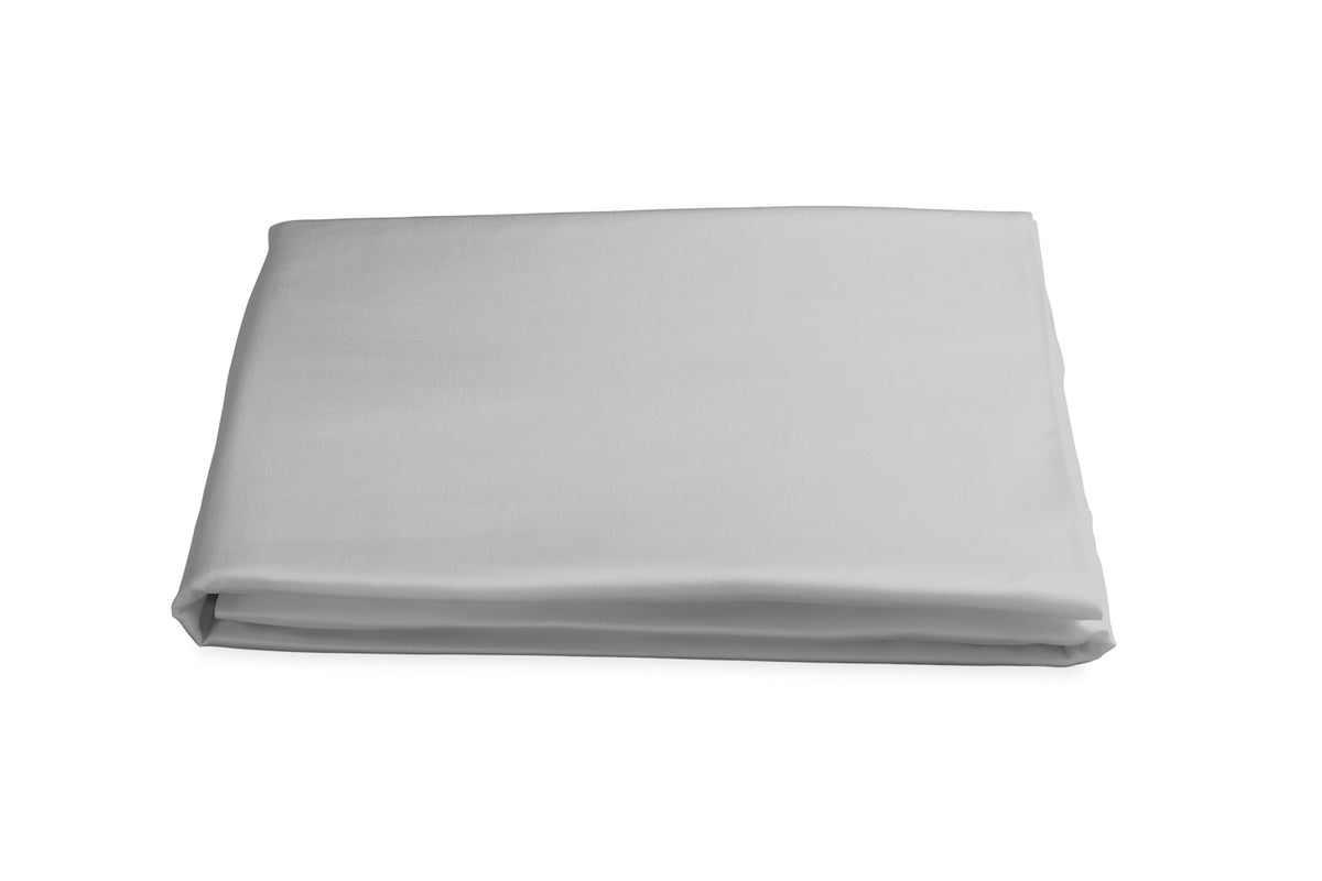Matouk Bel Tempo Nocturne Bedding Fitted Sheet Silver Fine Linens