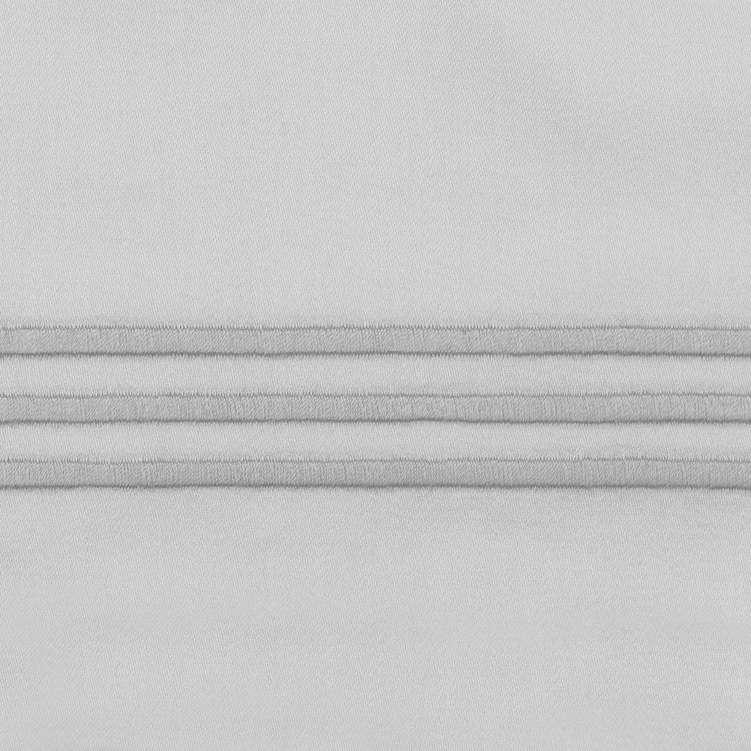 Matouk Bel Tempo Nocturne Bedding Silver Fine Linens