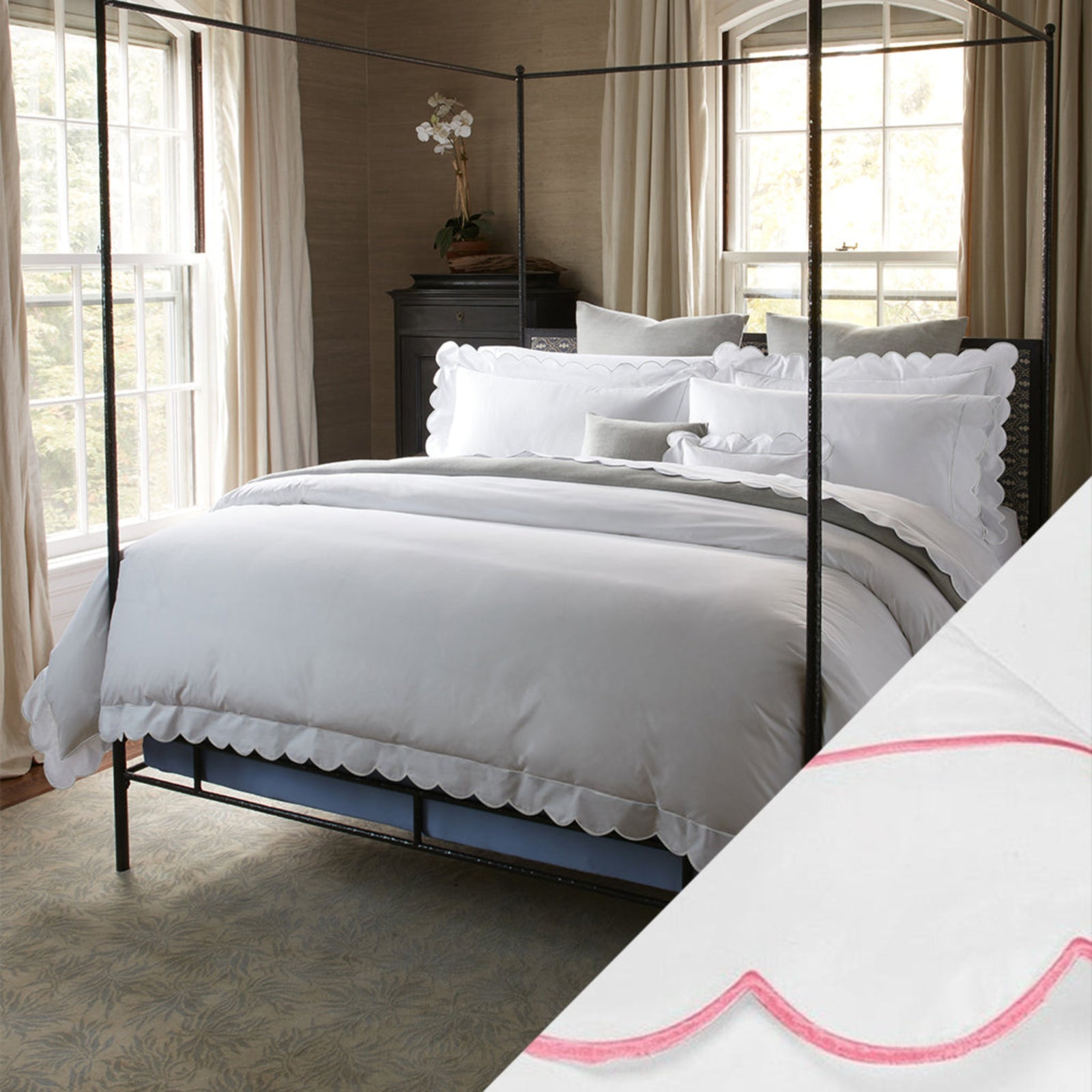 Matouk Butterfield Bedding Azalea Fine Linens