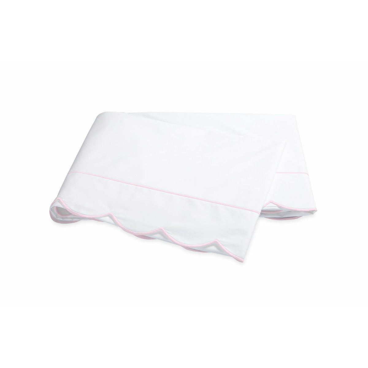 Matouk Butterfield Bedding Flat Sheet Pink Fine Linens