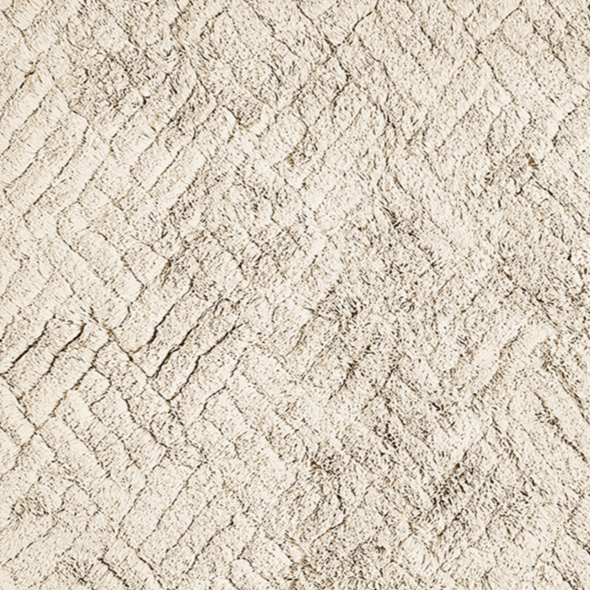 Swatch Sample of Matouk Cairo Bath Rugs Ivory Color