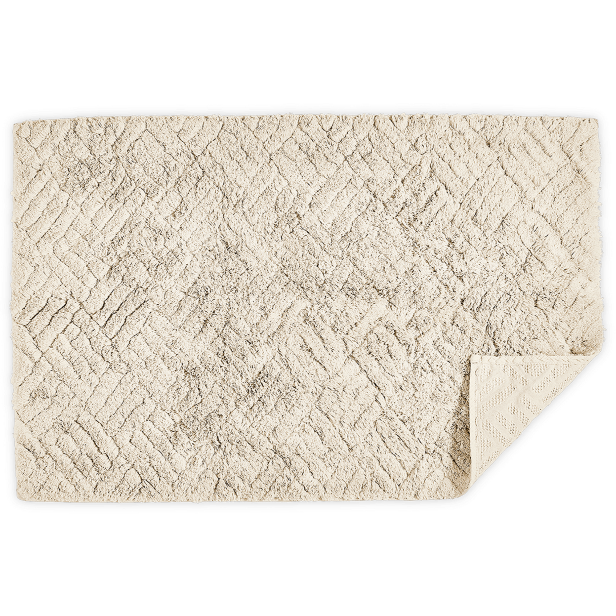 Silo Image of Matouk Cairo Bath Rugs in Ivory Color
