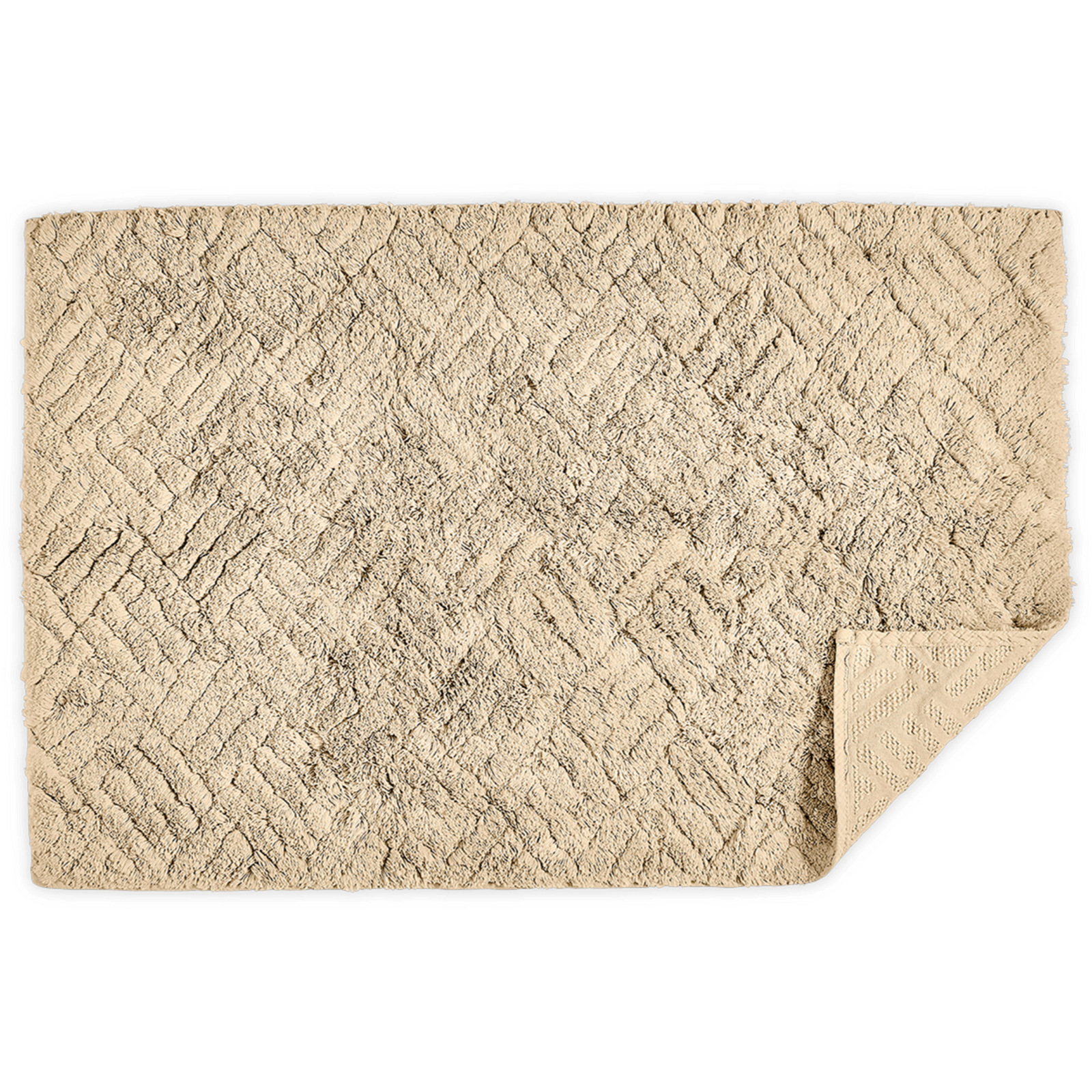 Silo Image of Matouk Cairo Bath Rugs in Sand Color