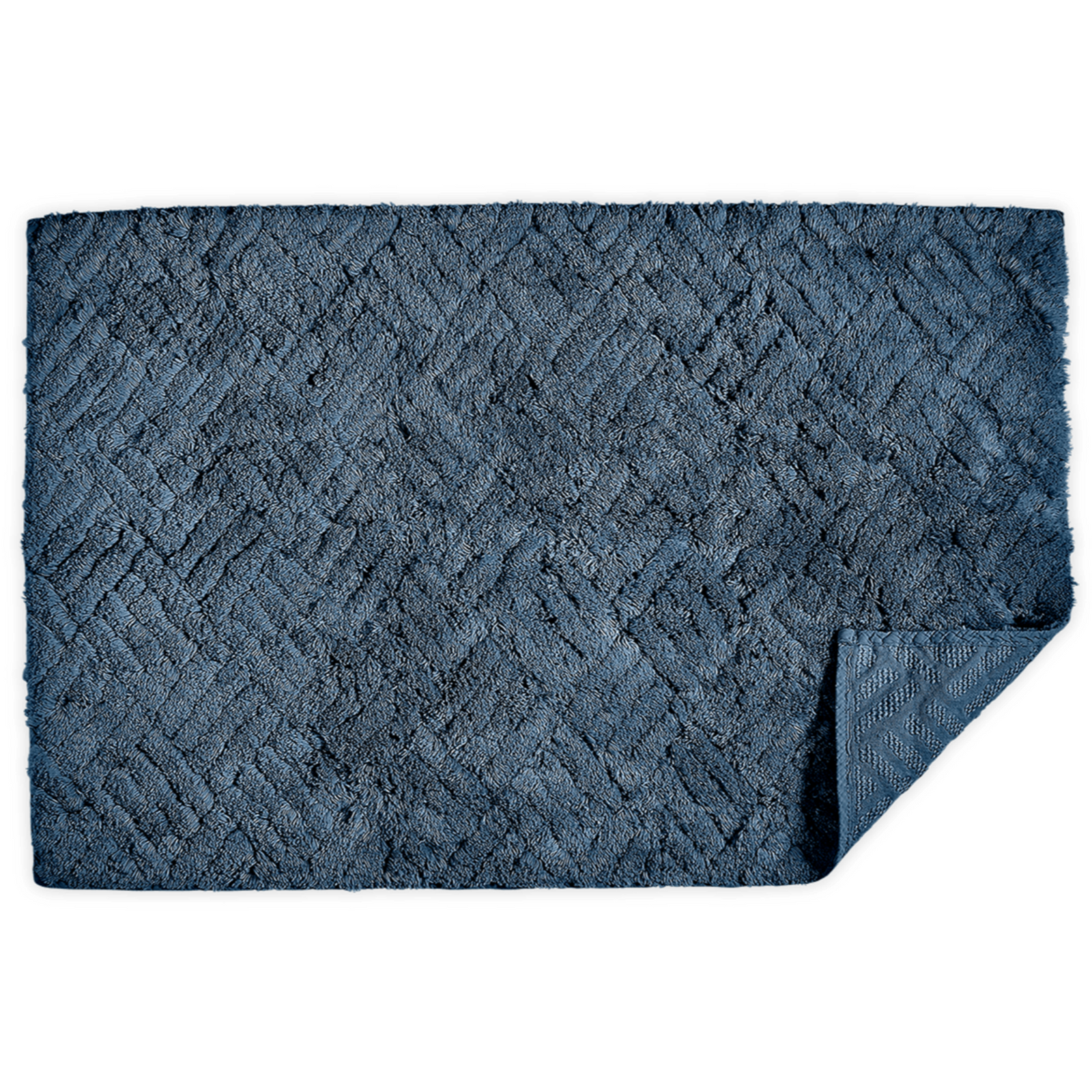 Silo Image of Matouk Cairo Bath Rugs in Sea Color