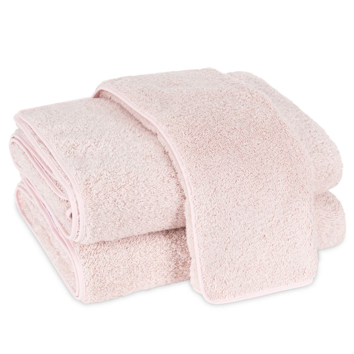 Matouk Cairo Bath Towels Blush Blush 5 High End Bath Towels