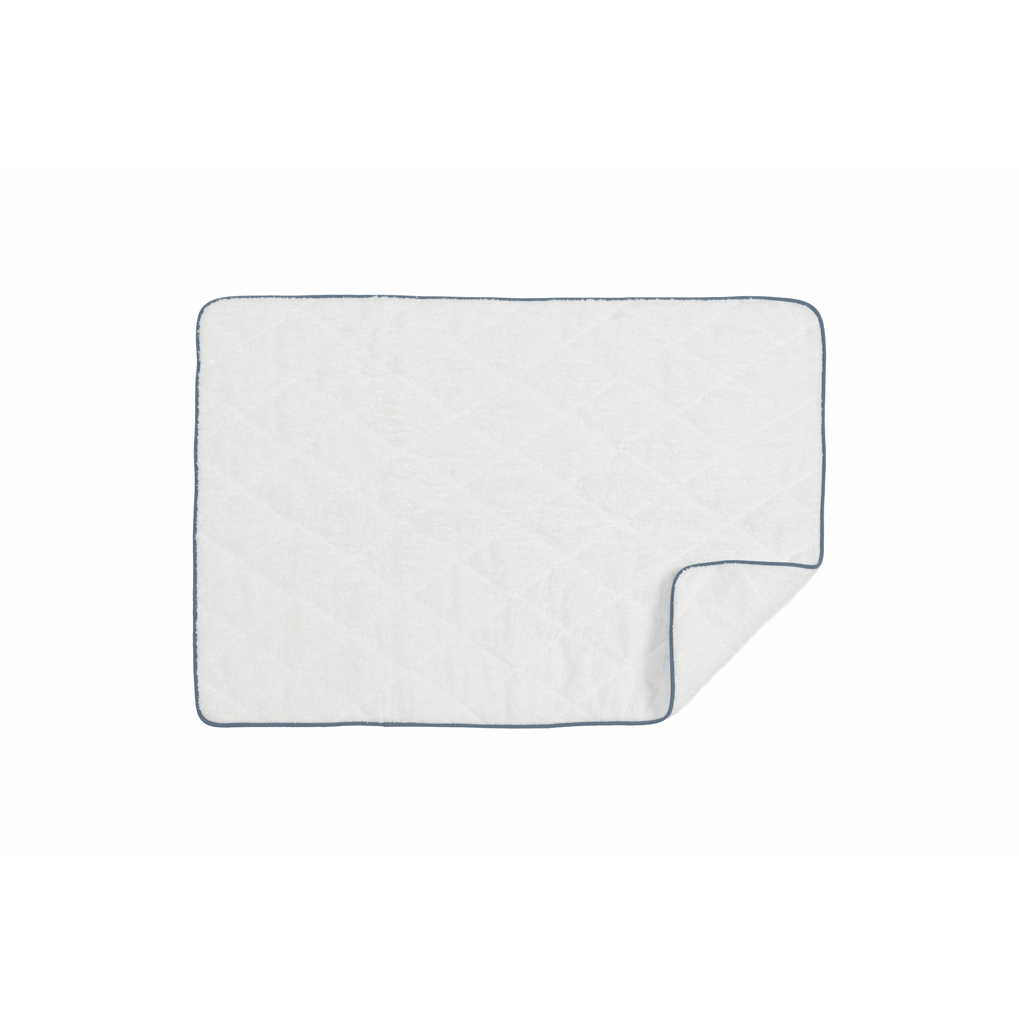 Matouk Cairo Bath Towels (White/Sea) | 5★ High End Bath Towels - FLandB.com