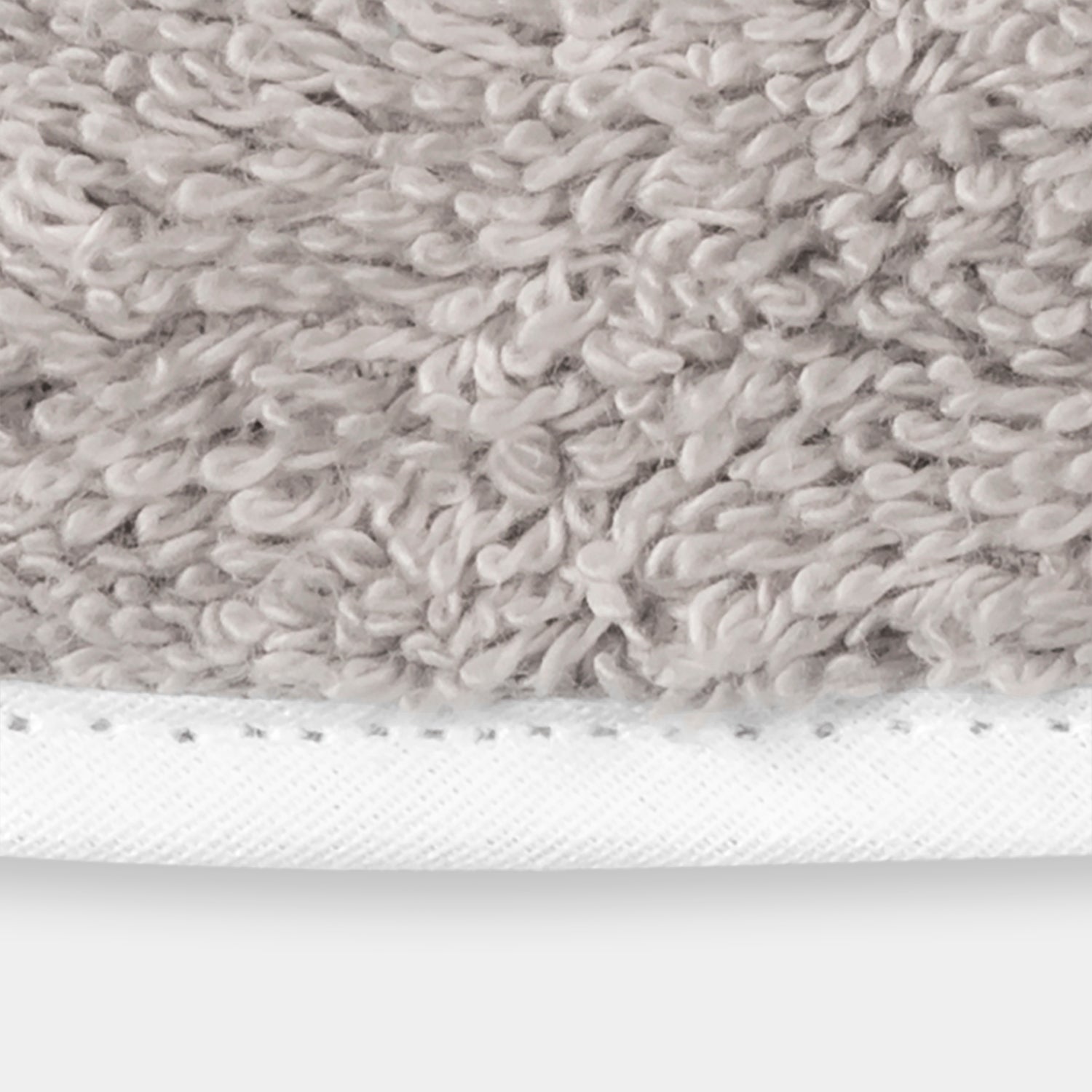 Matouk Cairo Wave Bath Towels Pearl/White Fine Linens