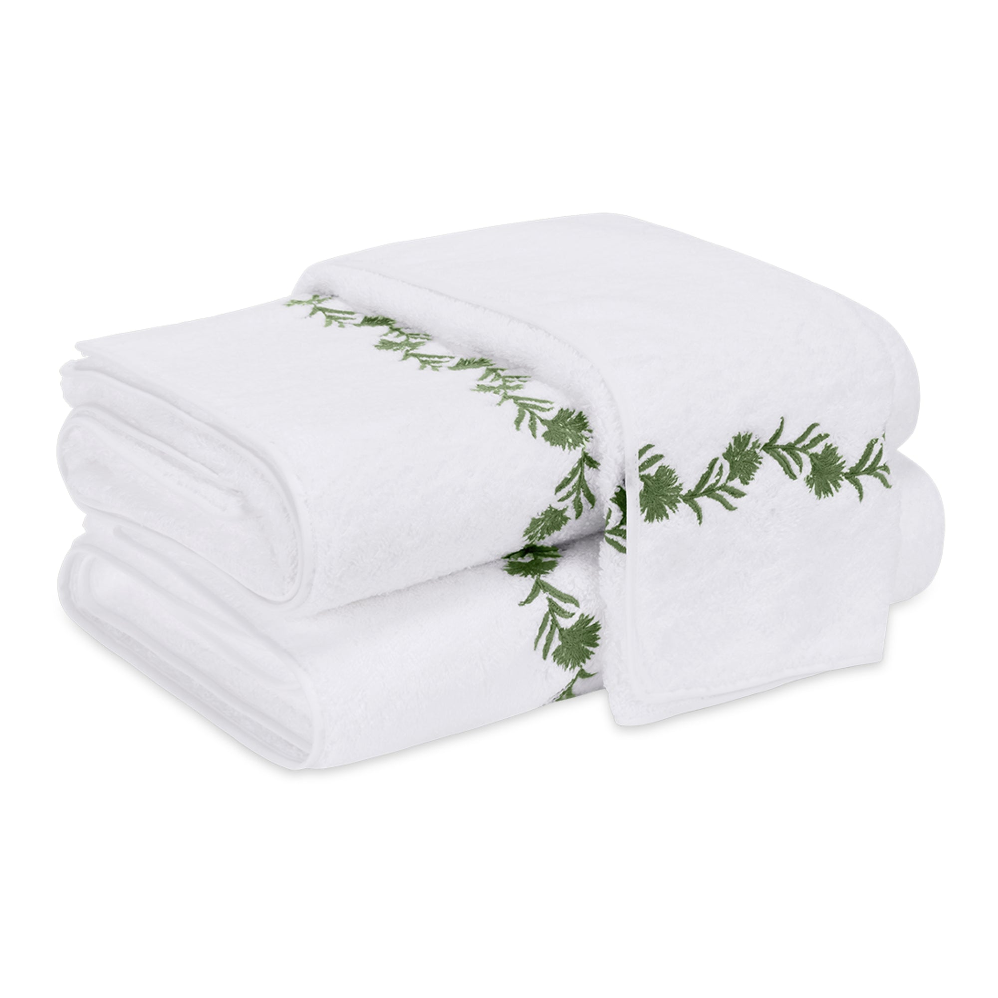 Matouk Daphne Bath Towels Palm Fine Linen