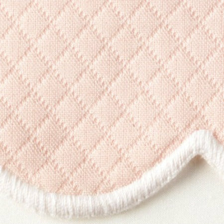 Matouk Diamond Pique Bedding Swatch Pink Fine Linens