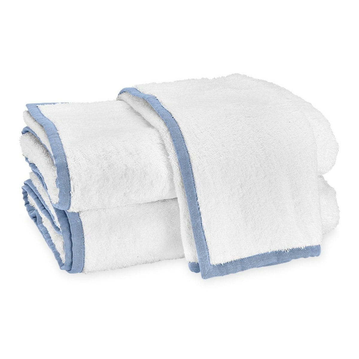 Matouk Enzo Bath Towels Azure Fine Linens