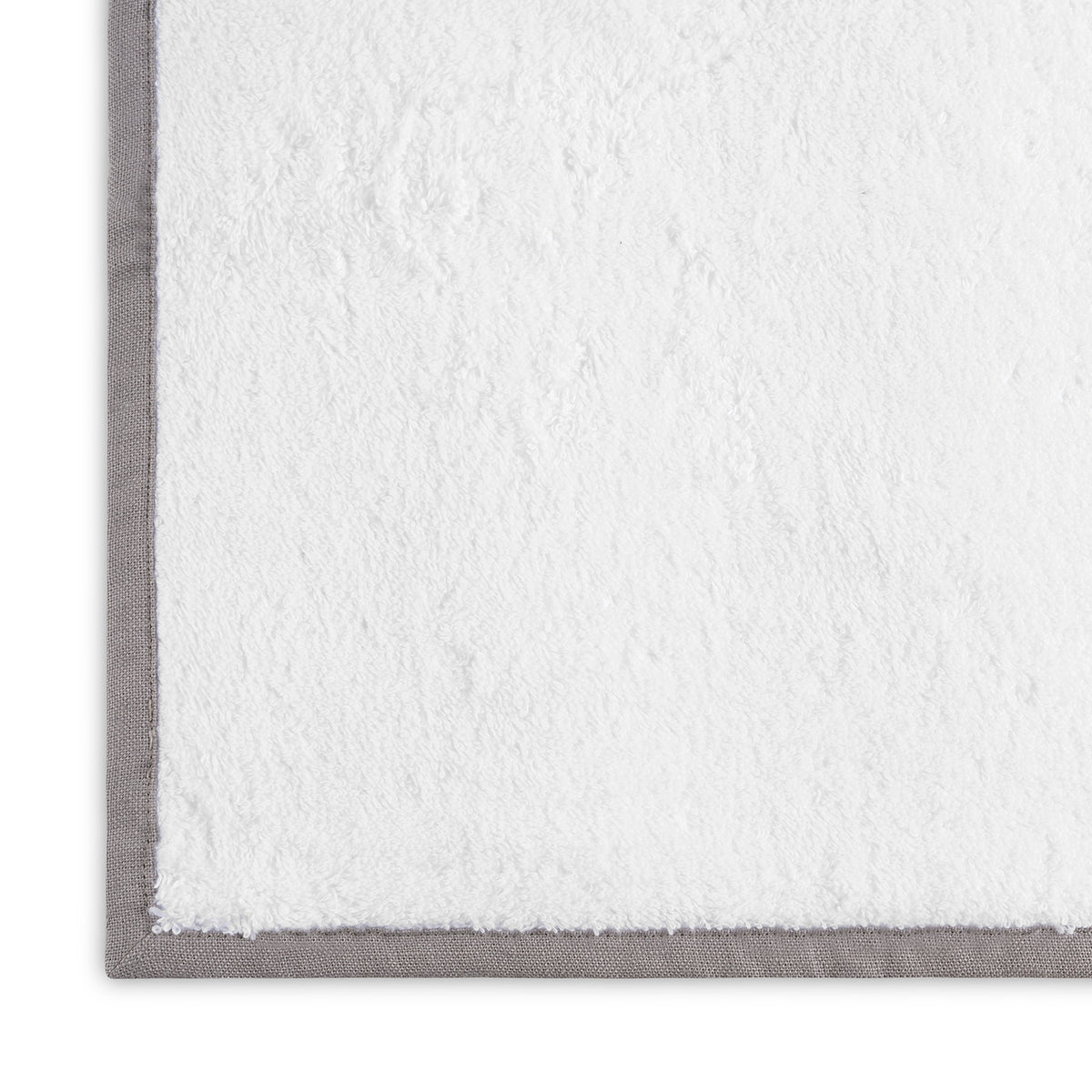 Matouk Enzo Bath Towels Swatch Grey Fine Linens
