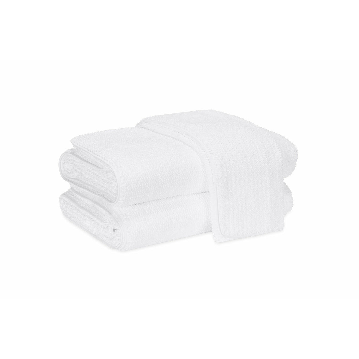 Matouk Francisco Towels and Rugs Towels White Fine Linens
