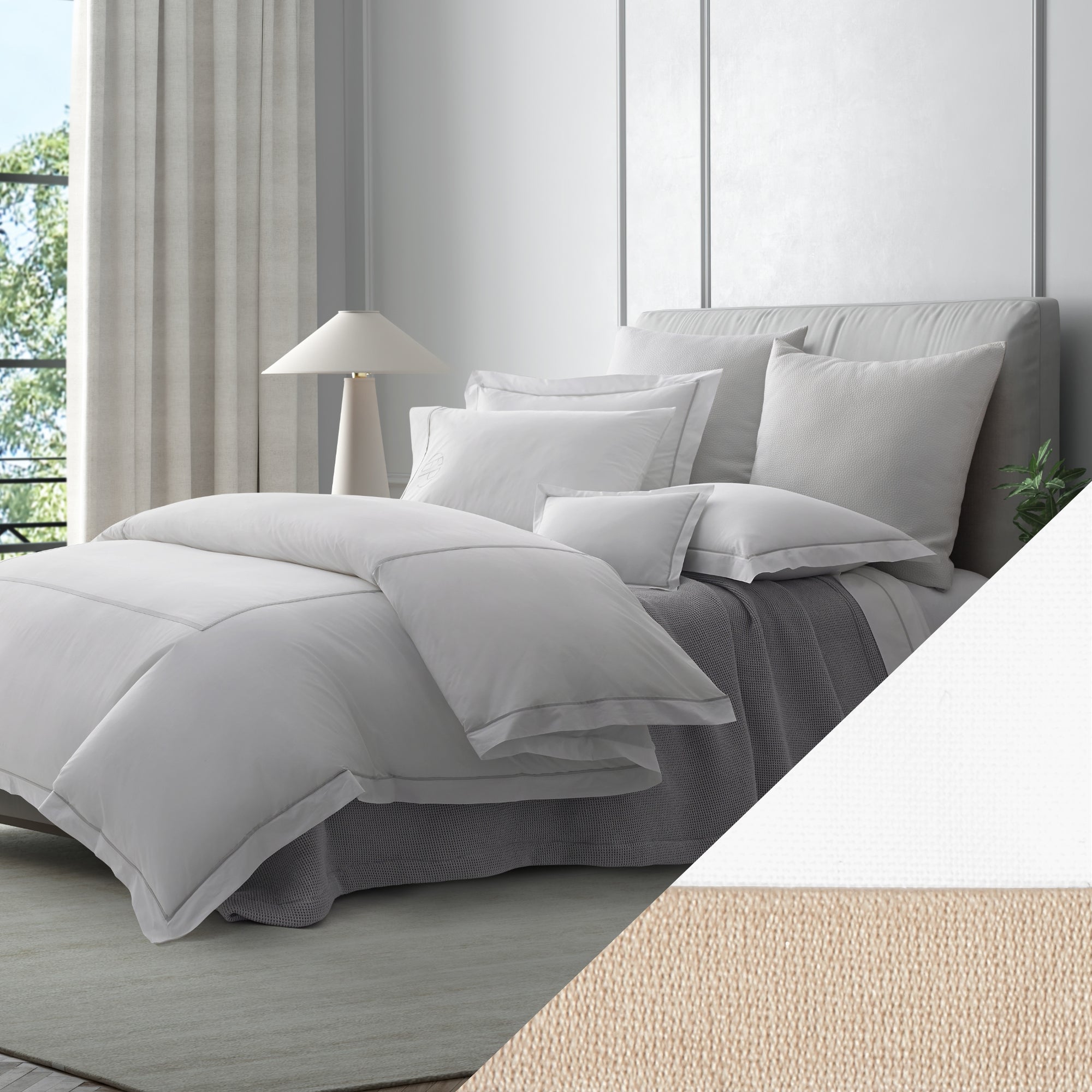 Matouk Gatsby Bedding Collection Champaigne Fine Linens