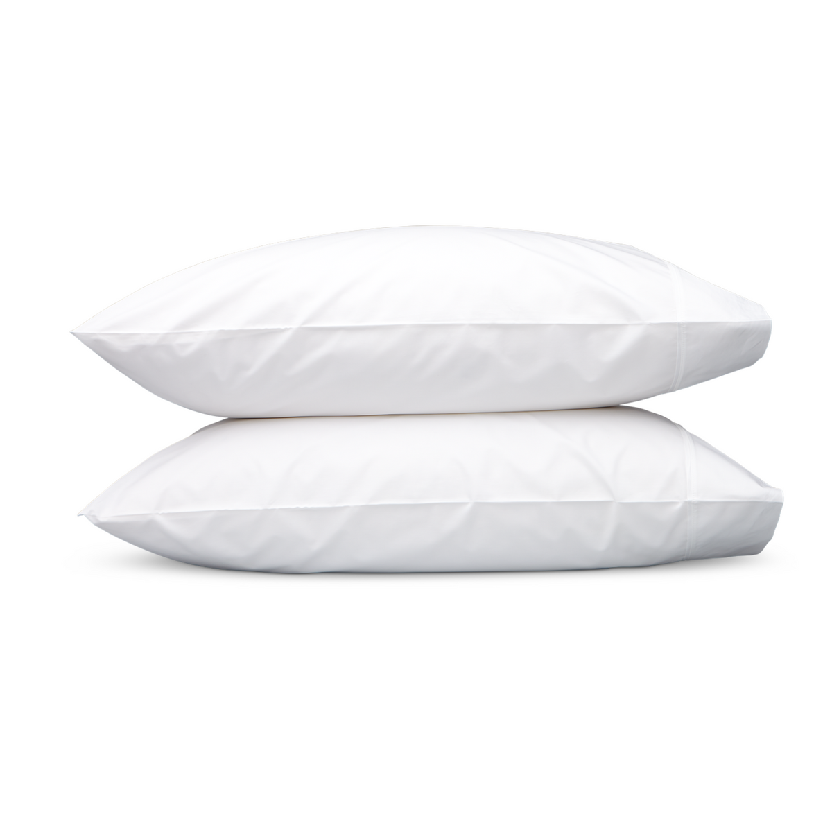 Pillowcases of Matouk Gatsby Bedding White Color