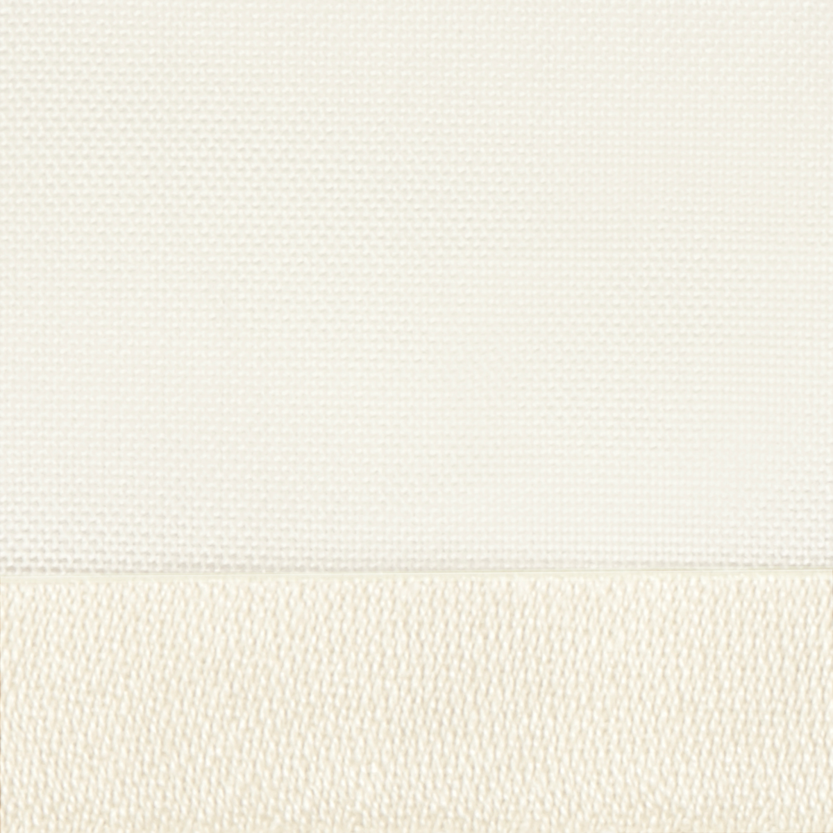 Swatch Sample of Matouk Gatsby Bedding Collection Ivory/Ivory Color