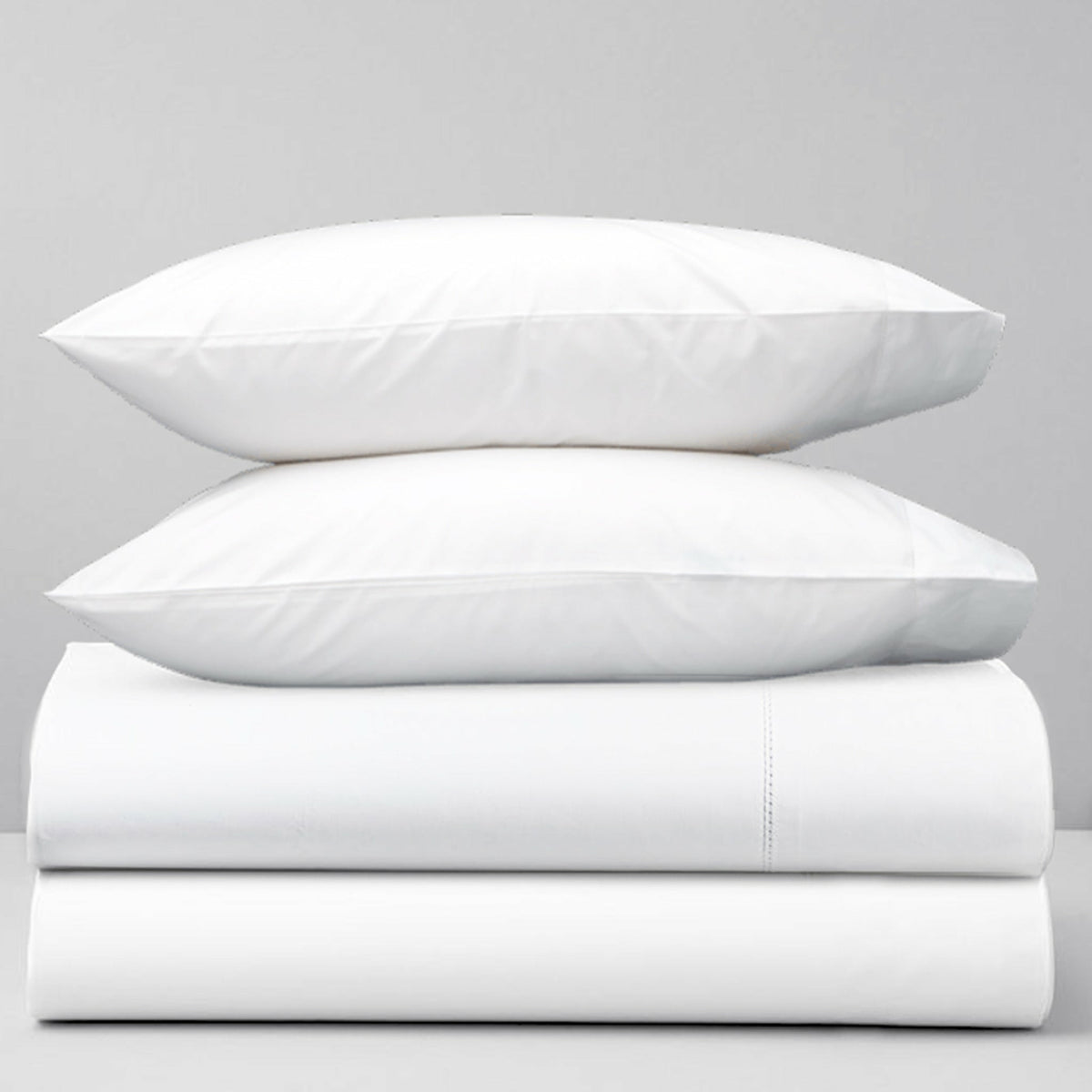 Matouk Positano Easy Care Bedding Sheet Set White Fine Linens