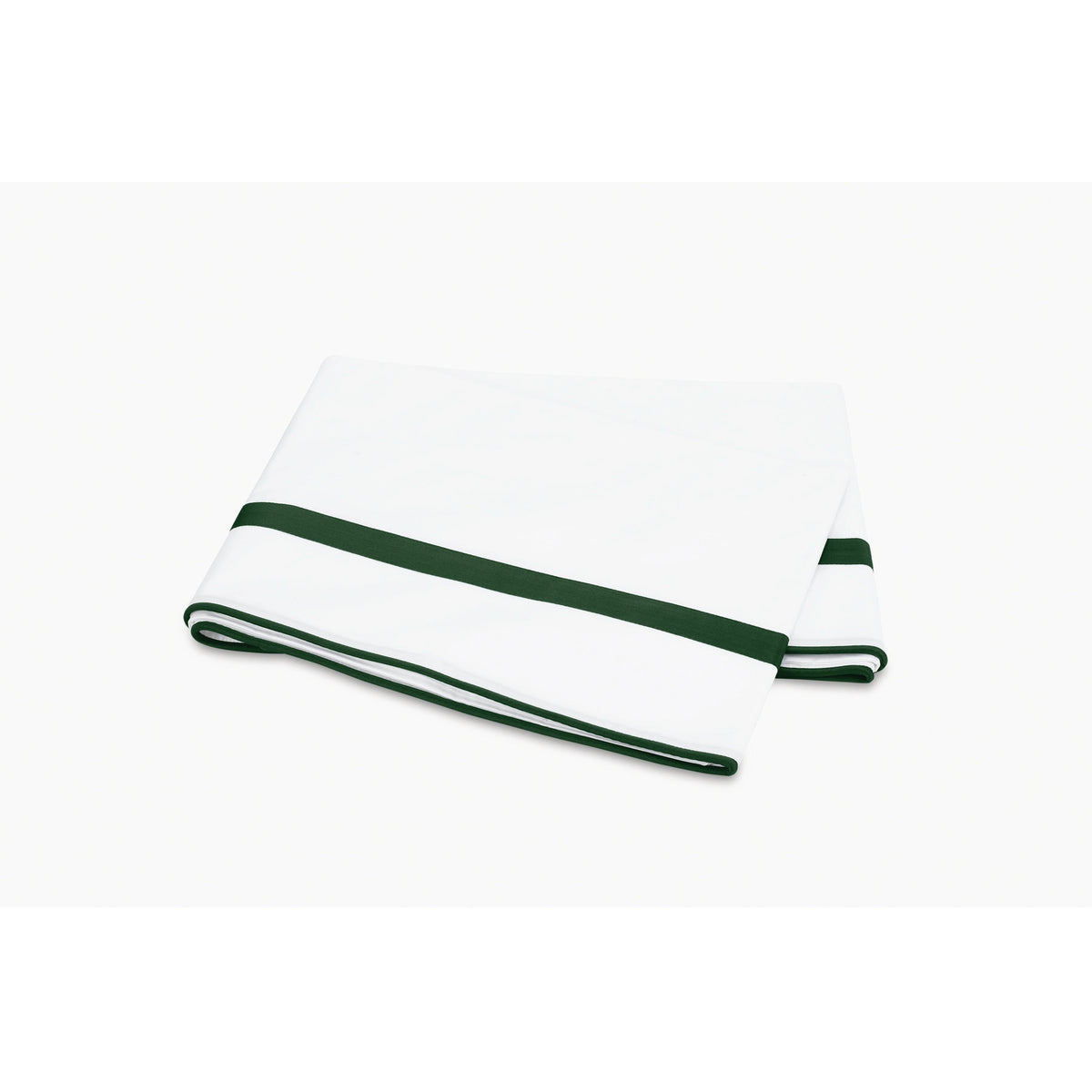 Matouk Louise Bedding Collection Flat Sheet Green Fine Linens