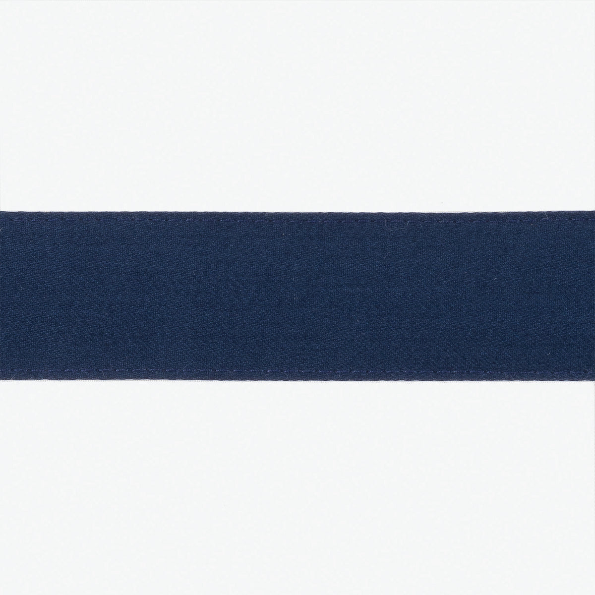 Swatch Sample of Matouk Lowell Tissue Box Cover in Color Navy