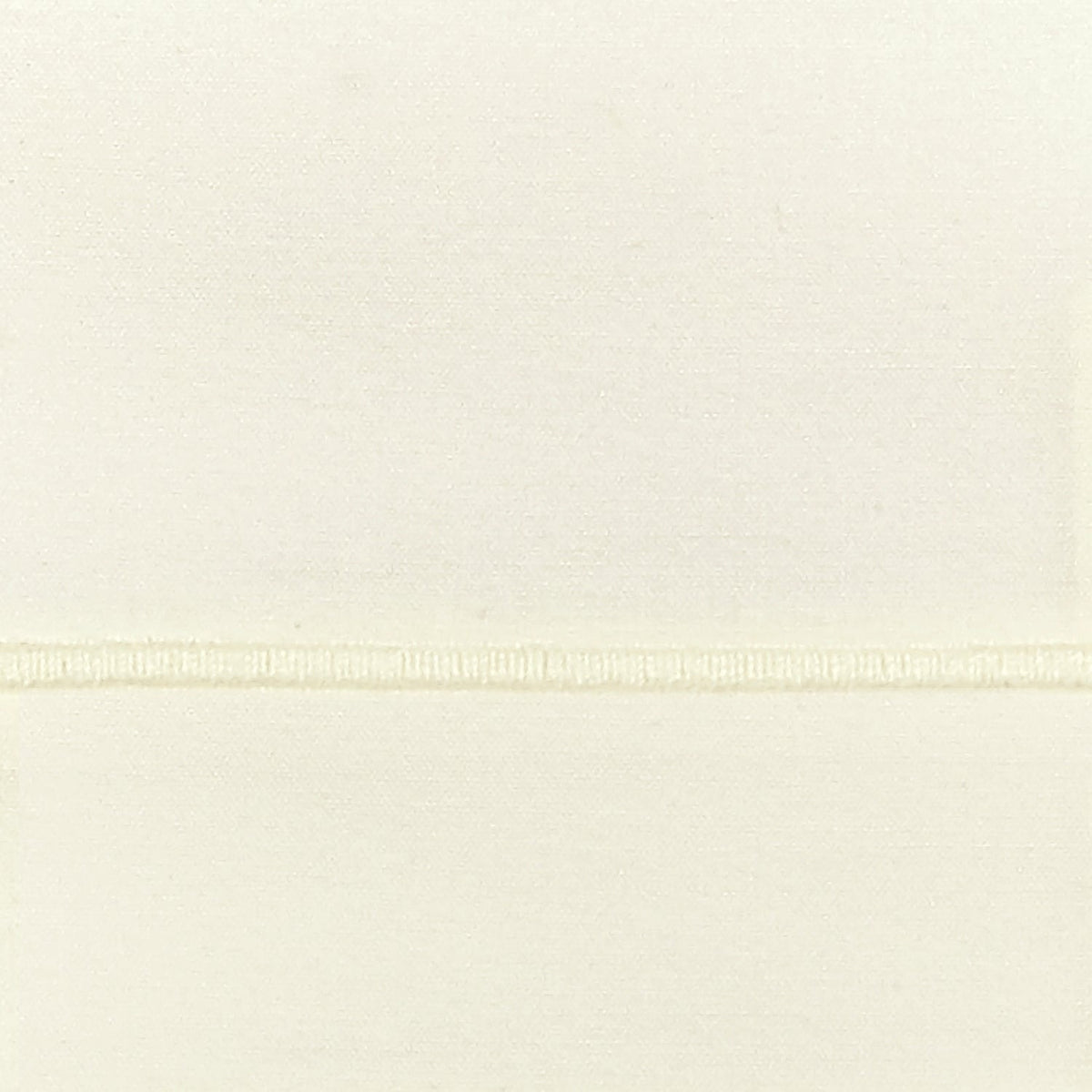 Matouk Luca Satin Stitch Bedding Ivory Swatch Fine Linens