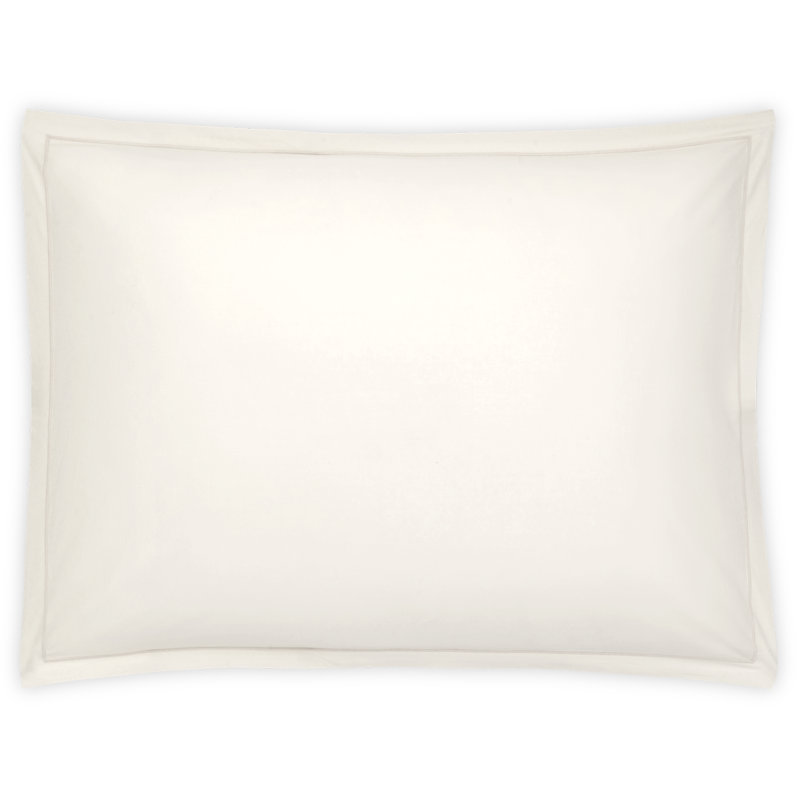 Matouk Luca Satin Stitch Sham Ivory Fine Linens