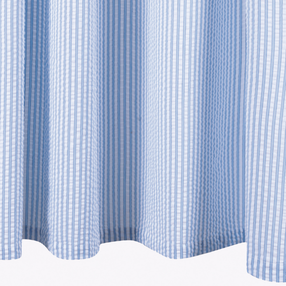 Matouk Matteo Shower Curtain Azure Main Fine Linens