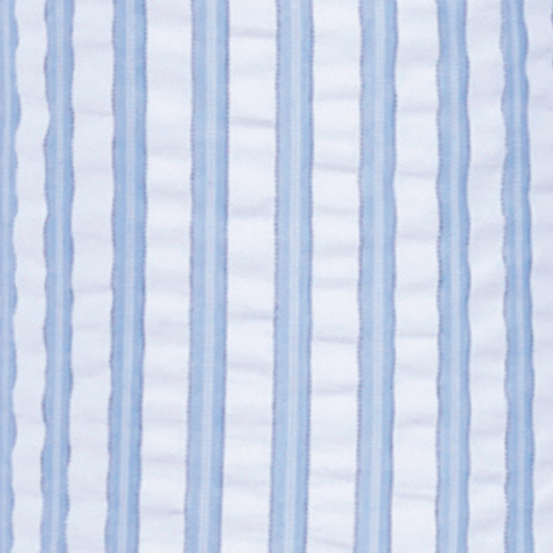 Matouk Matteo Shower Curtain Azure Swatch Fine Linens