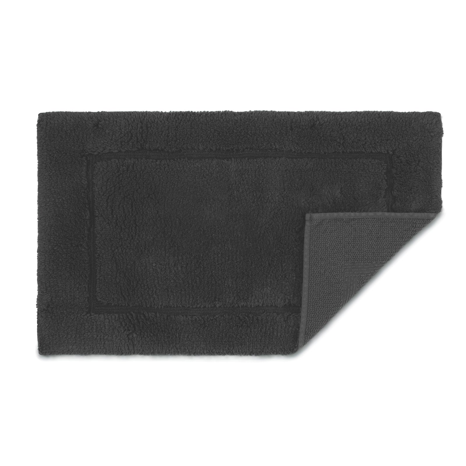  Matouk Milagro Bath Rugs Charcoal Fine Linens