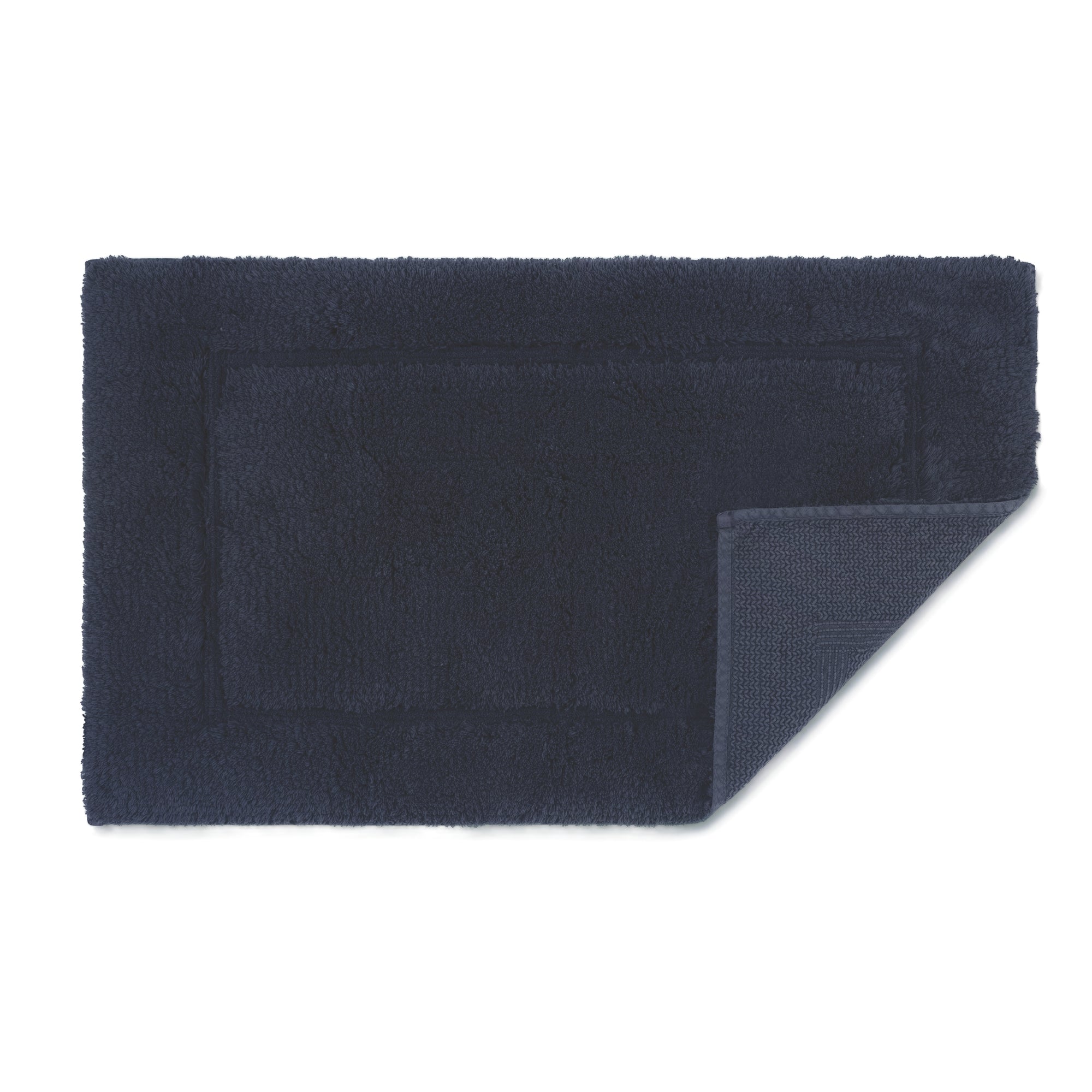  Matouk Milagro Bath Rugs Navy Fine Linens