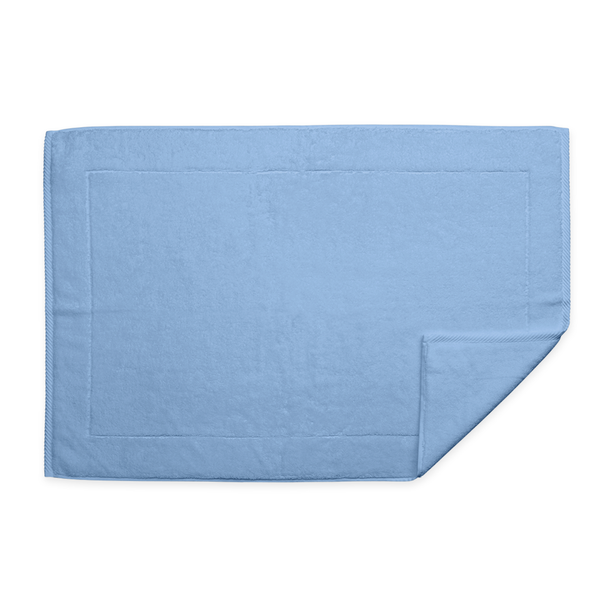 Matouk Milagro Bath Towels and Mats Top Azure Fine Linens