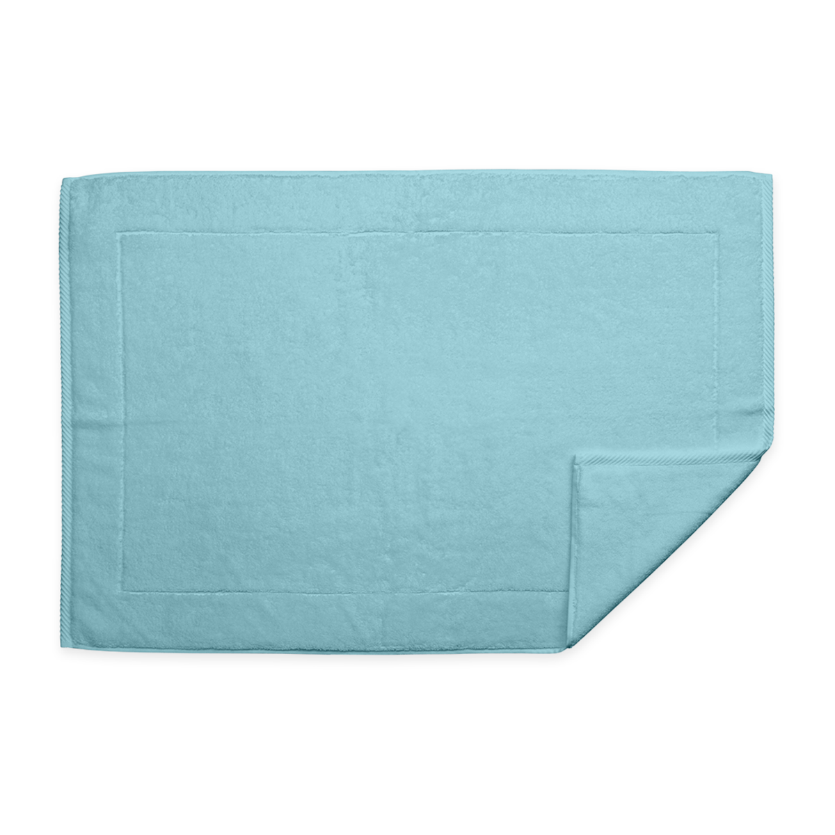 Matouk Milagro Bath Towels Cerulean Top Fine Linens