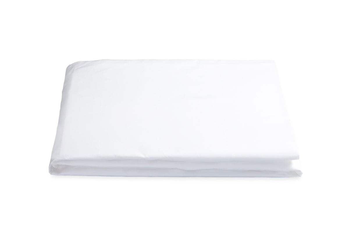 Matouk Milano Fitted Sheet White Fine Linens