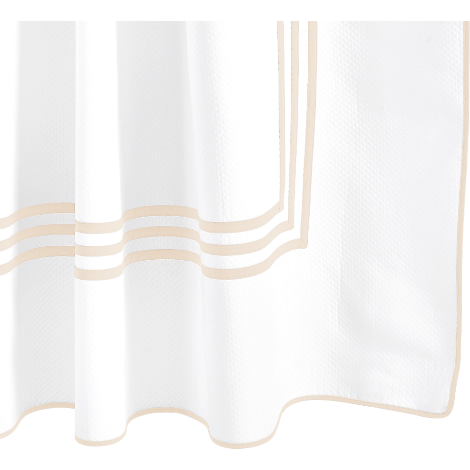 Matouk Newport Shower Curtain Cotton Main Fine Linens
