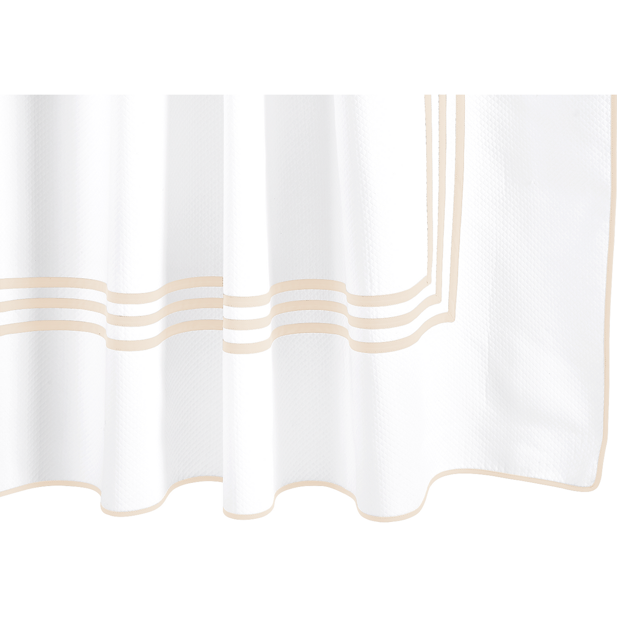 Matouk Newport Shower Curtain Cotton Fine Linens
