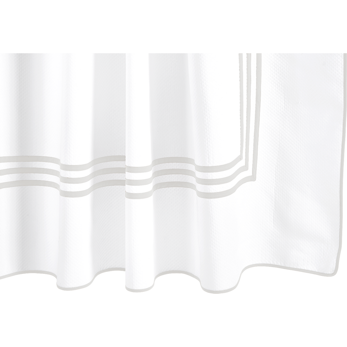 Matouk Newport Shower Curtain Icicle Fine Linens