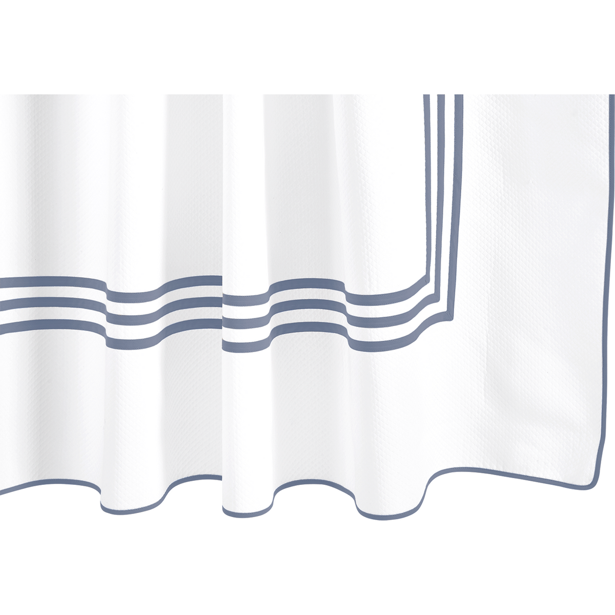 Matouk Newport Shower Curtain Sea Fine Linens