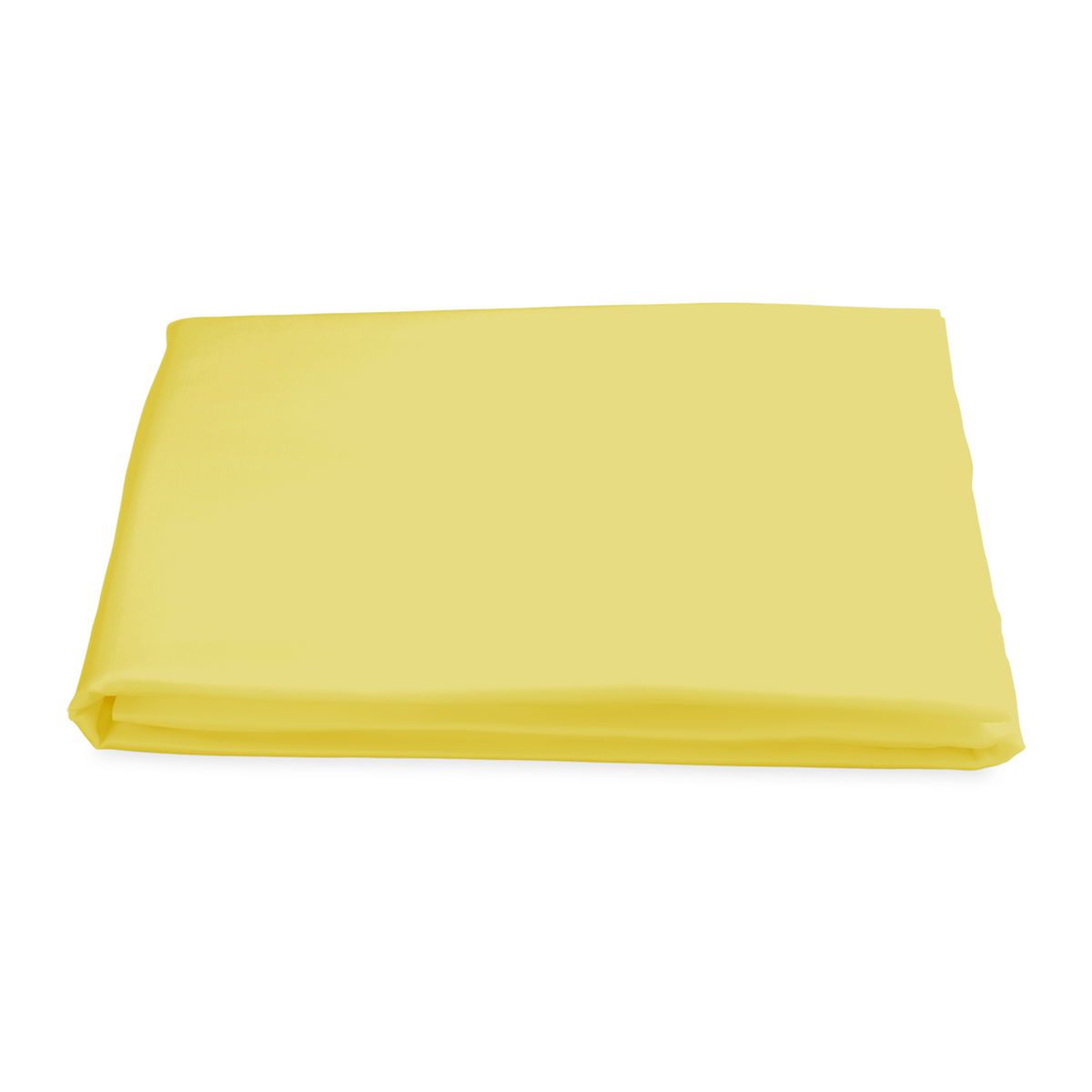 Fitted Sheet of Matouk Nocturne Bedding in Lemon Color