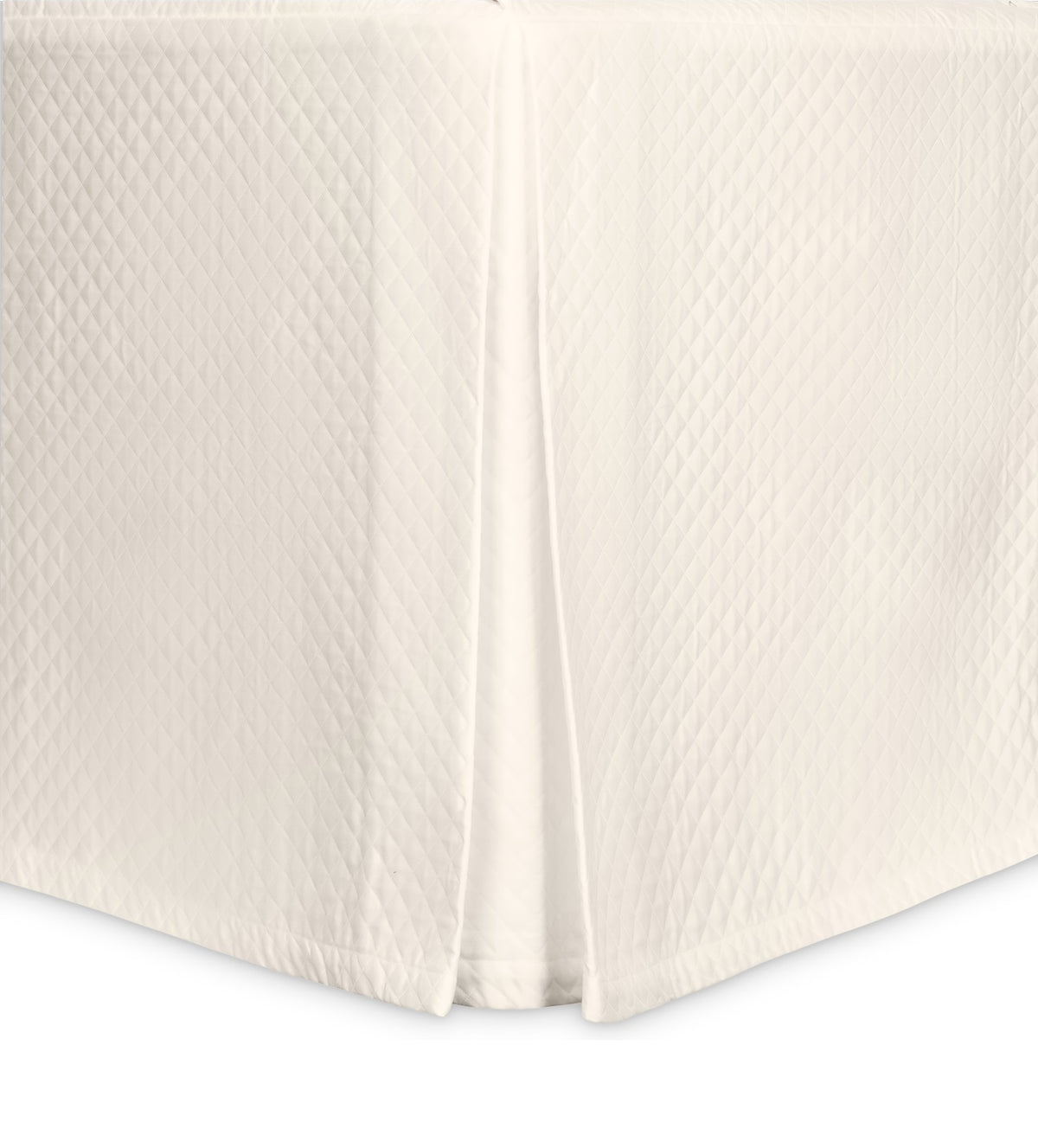 Matouk Petra Bedding Bed Skirt Ivory Fine Linens