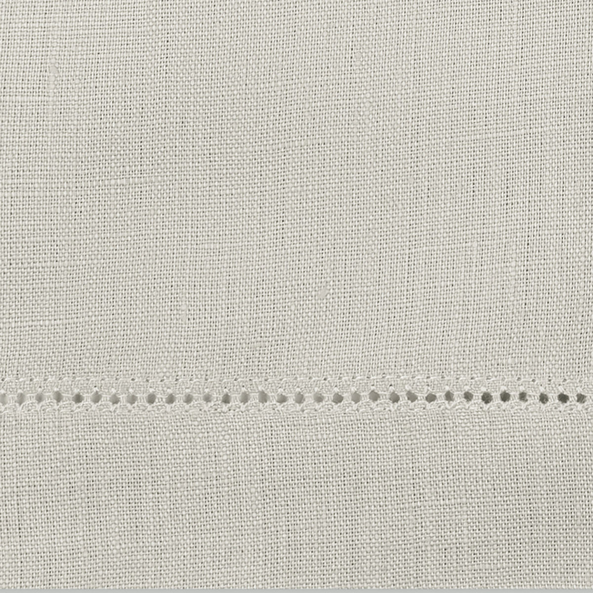 Fabric Closeup of Matouk Roman Hemstitch Bedding Color Paloma