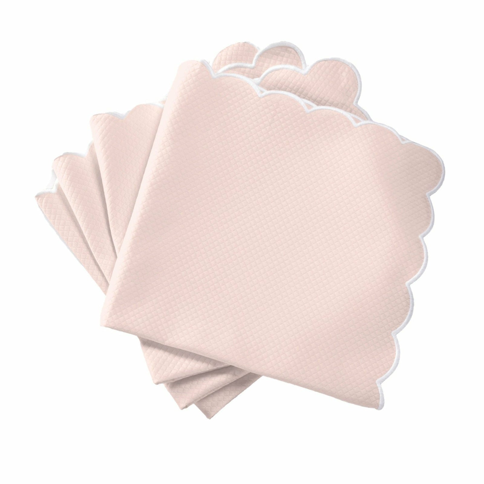 Matouk Savannah Gardens Table Linens Napkin Pink Fine Linens