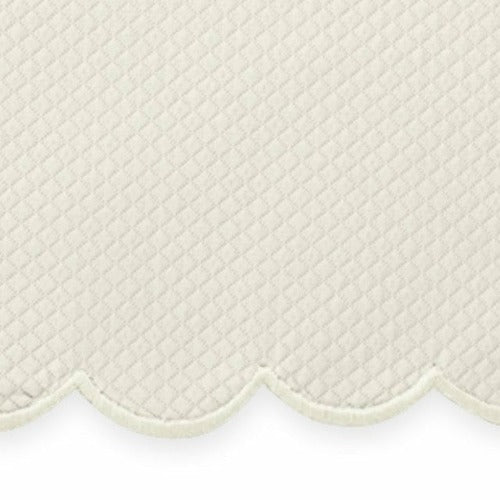 Matouk Savannah Gardens Table Linens Napkin Ivory/Ivory Fine Linens