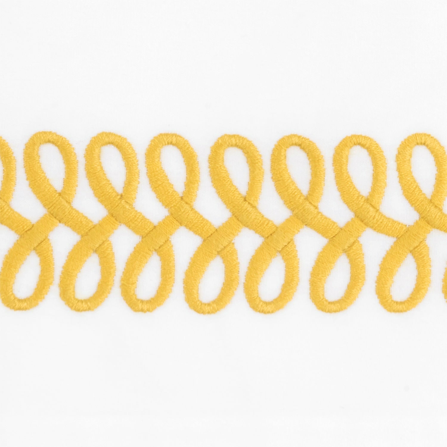 Matouk Schumacher Astor Braid Bedding Main Lemon Fine Linens