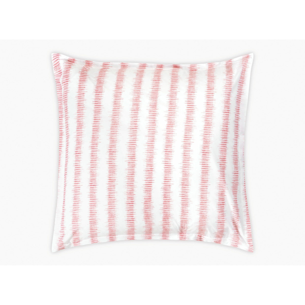 Matouk Schumacher Attleboro Bedding Euro Sham Pink Coral Fine Linens
