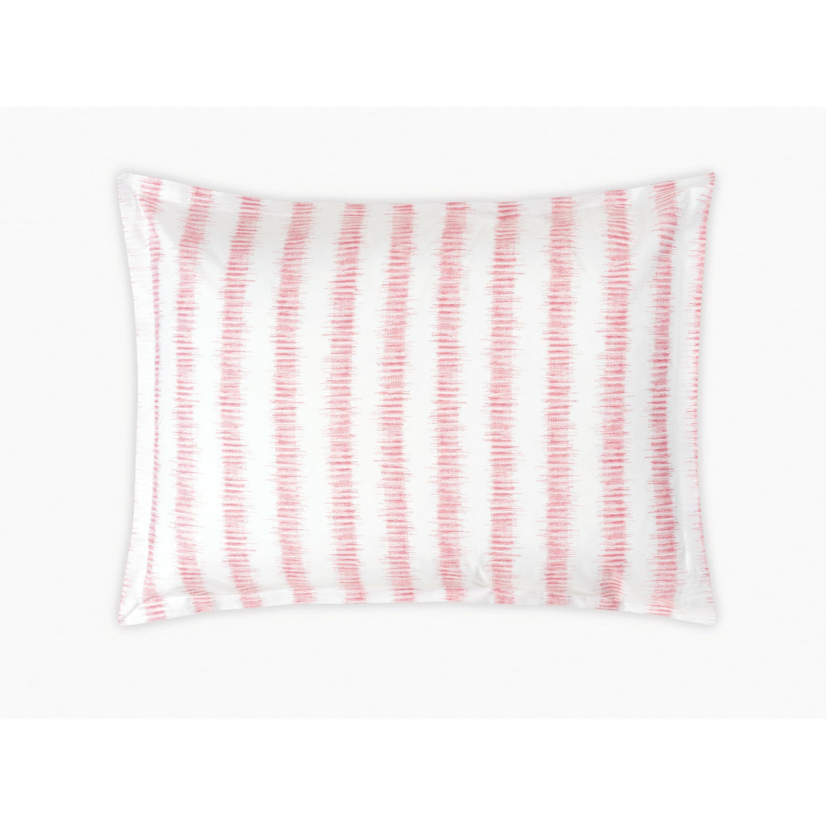 Matouk Schumacher Attleboro Bedding Standard Sham Pink Coral Fine Linens