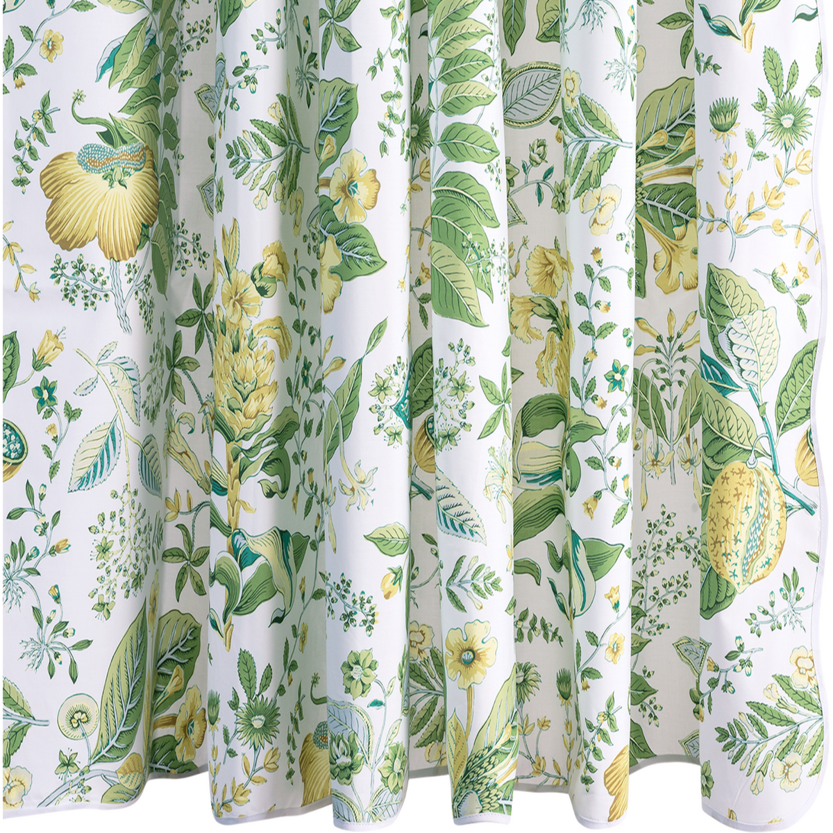 Matouk Pomegranate Shower Curtain Citrus Fine Linens