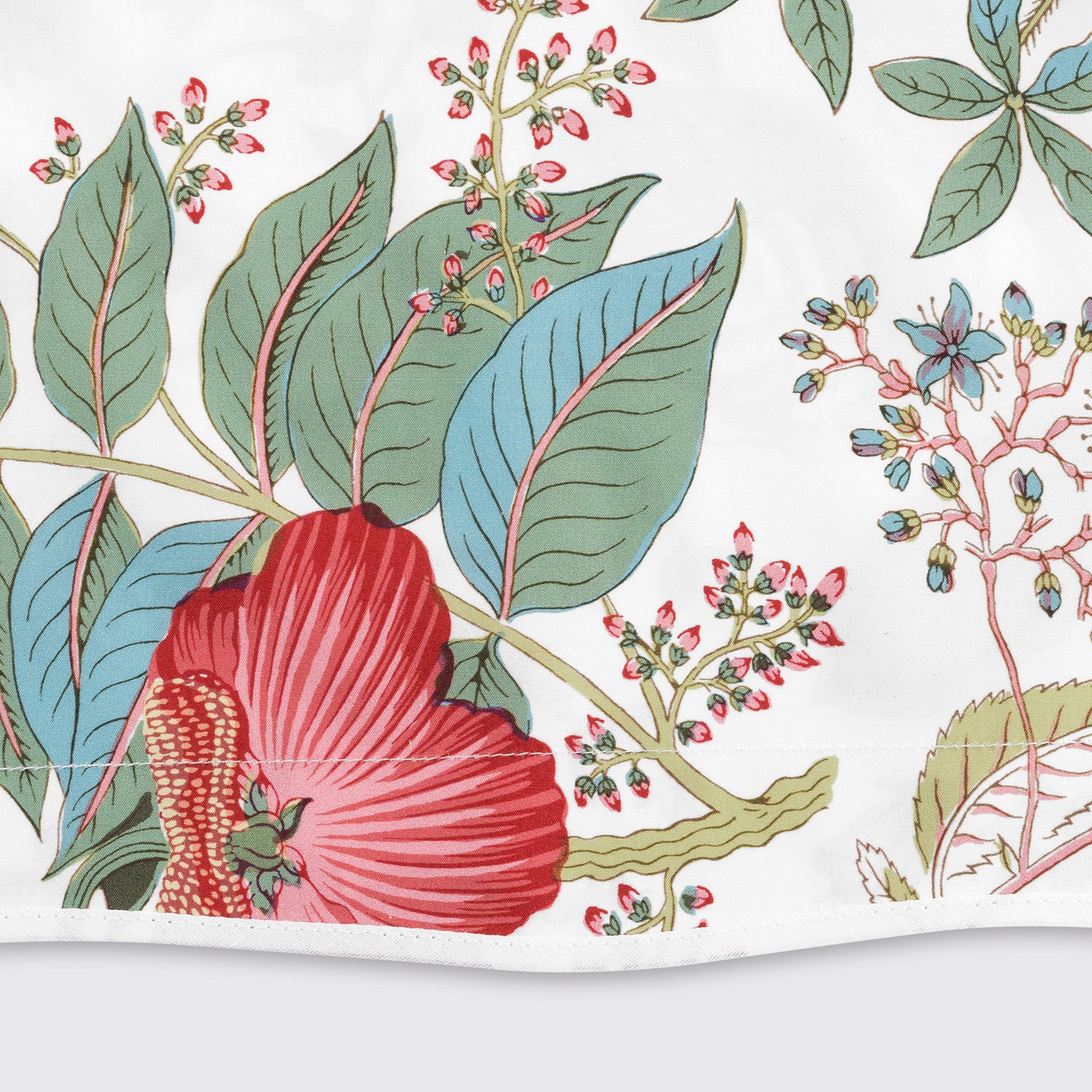 Matouk Schumacher Pomegranate Tissue Box Cover Fine Linens Pink Coral