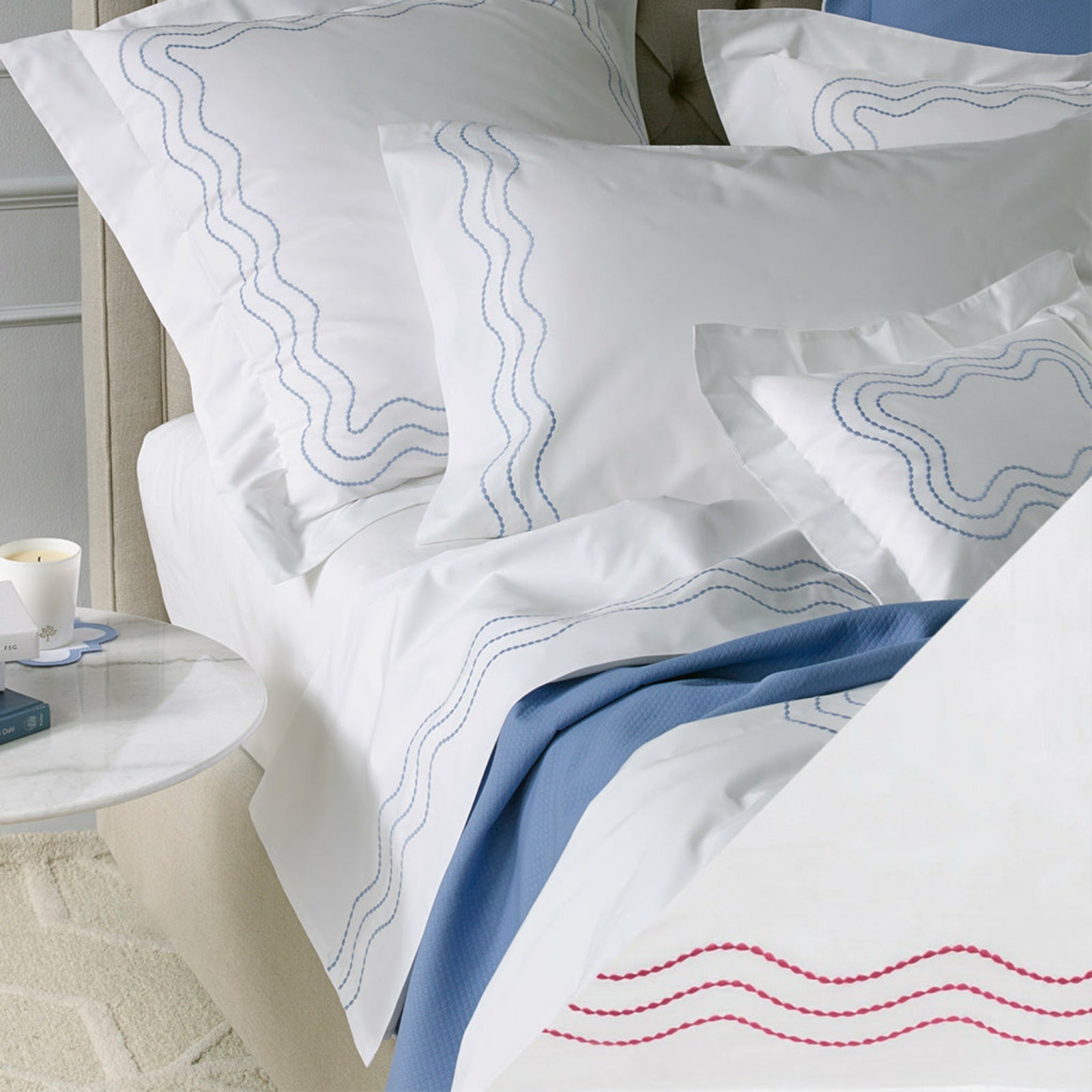 Matouk Serena Bedding Collection Main Azalea Fine Linens