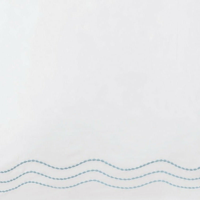 Matouk Serena Bedding Collection Swatch Blue Fine Linens